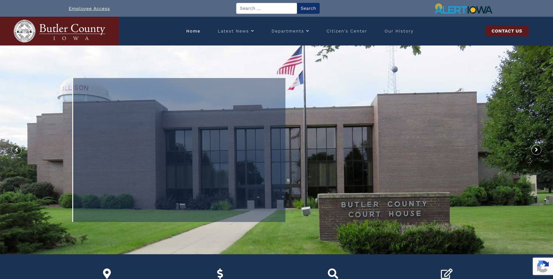 Butler County, Iowa website