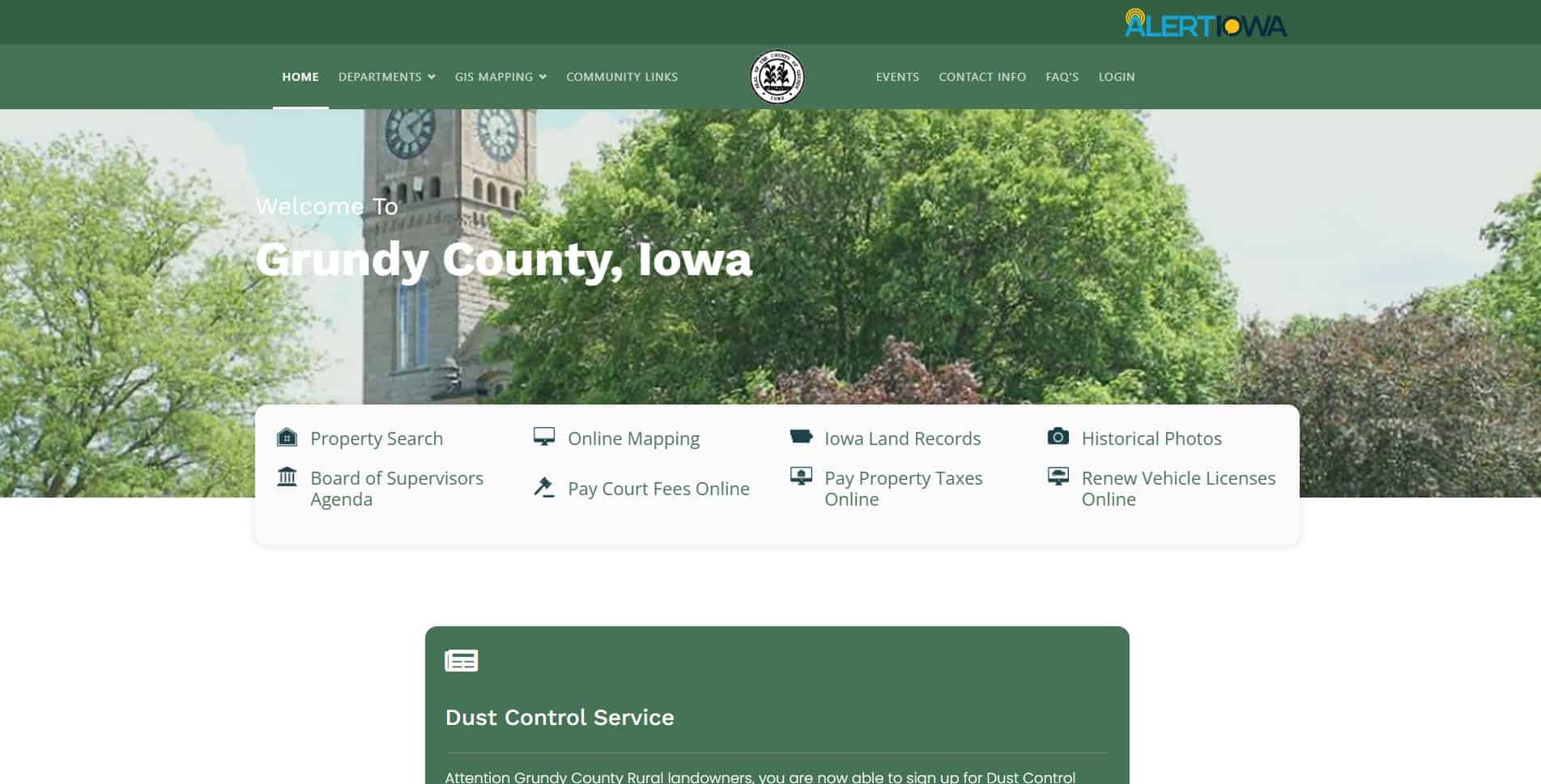Grundy County, Iowa website