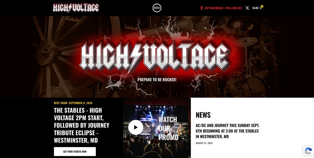 High Voltage website
