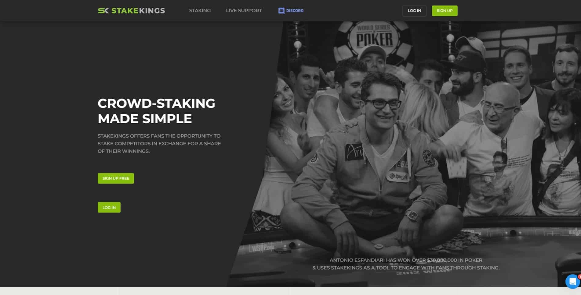 StakeKings website