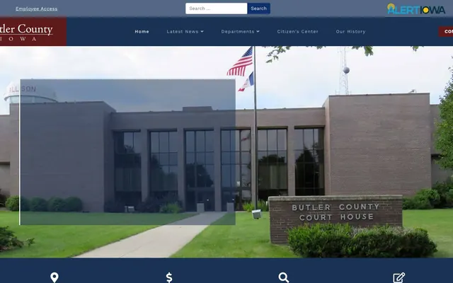 Butler County, Iowa website