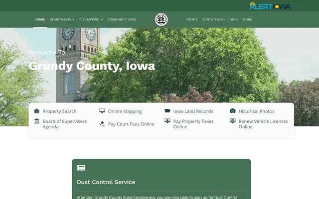 Grundy County, Iowa website