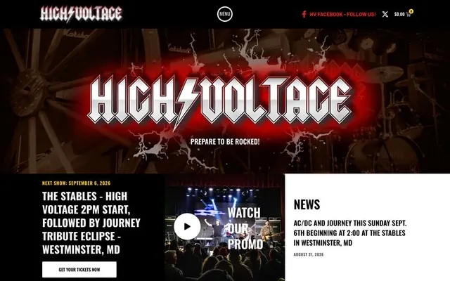 High Voltage website