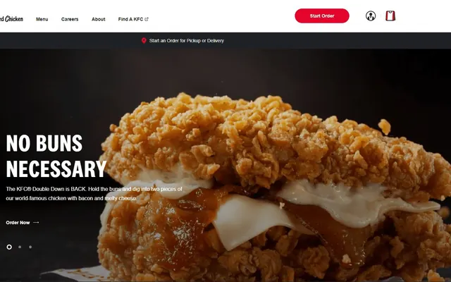 KFC website