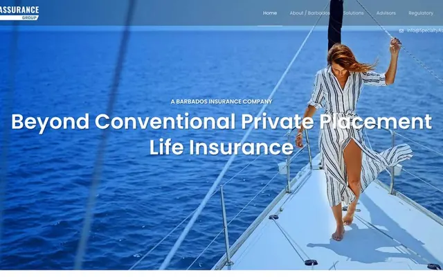Specialty Assurance Group website
