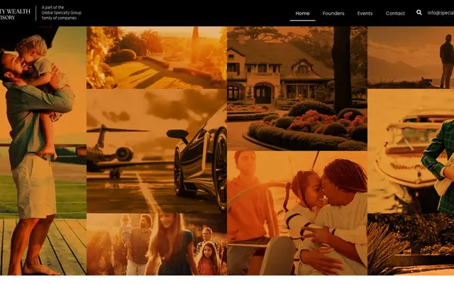 Specialty Wealth Advisory website
