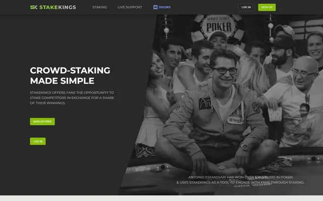 StakeKings website
