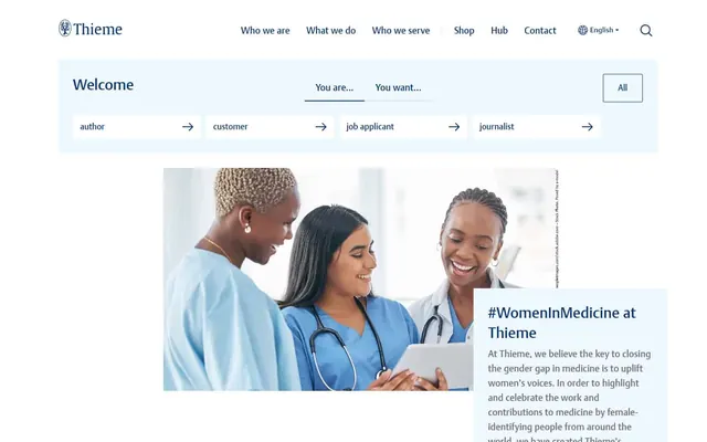 Thieme website