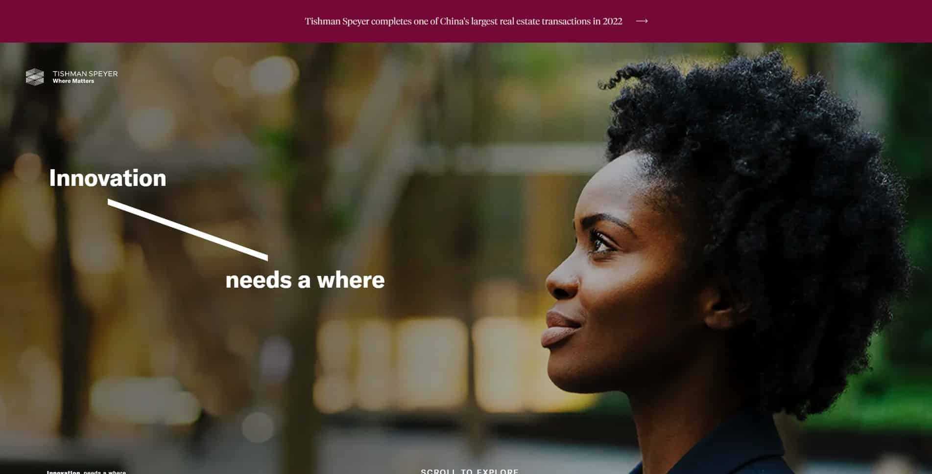 Tishman Speyer website