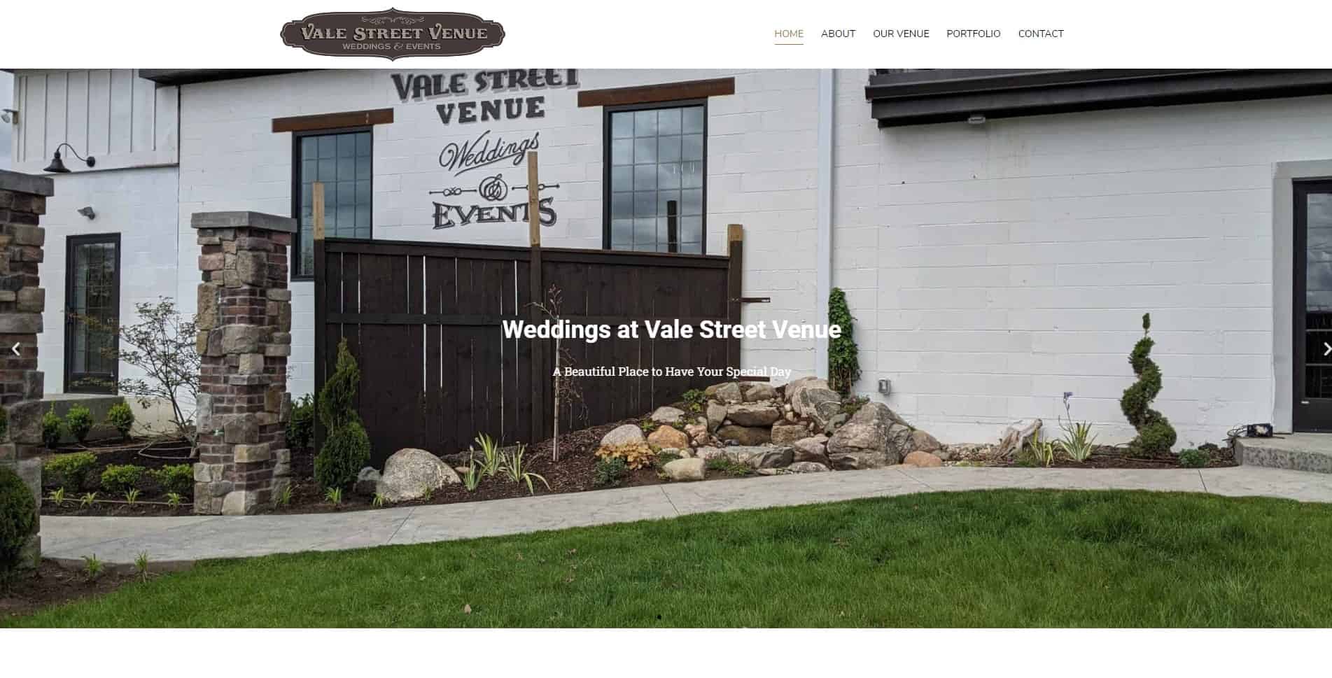 Vale Street Venue website